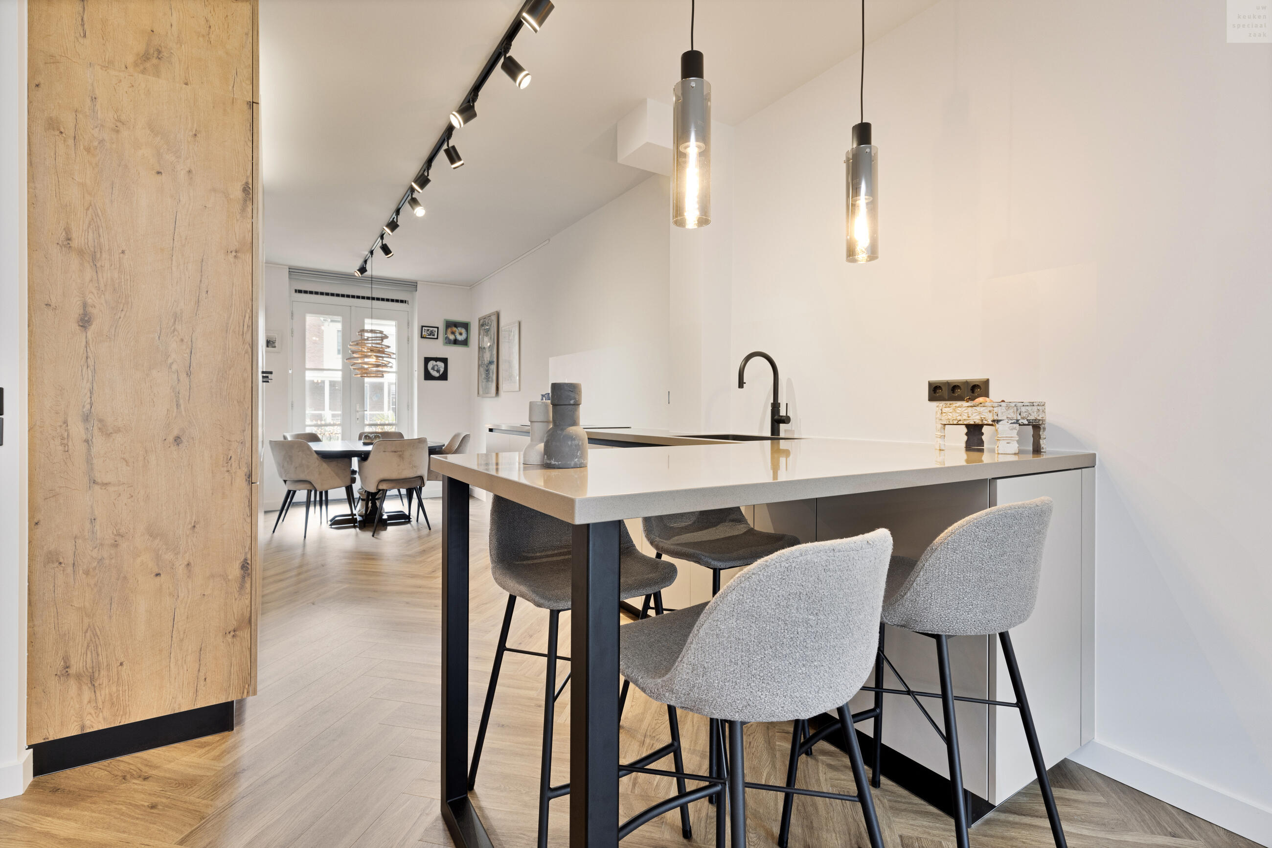 keuken met bar